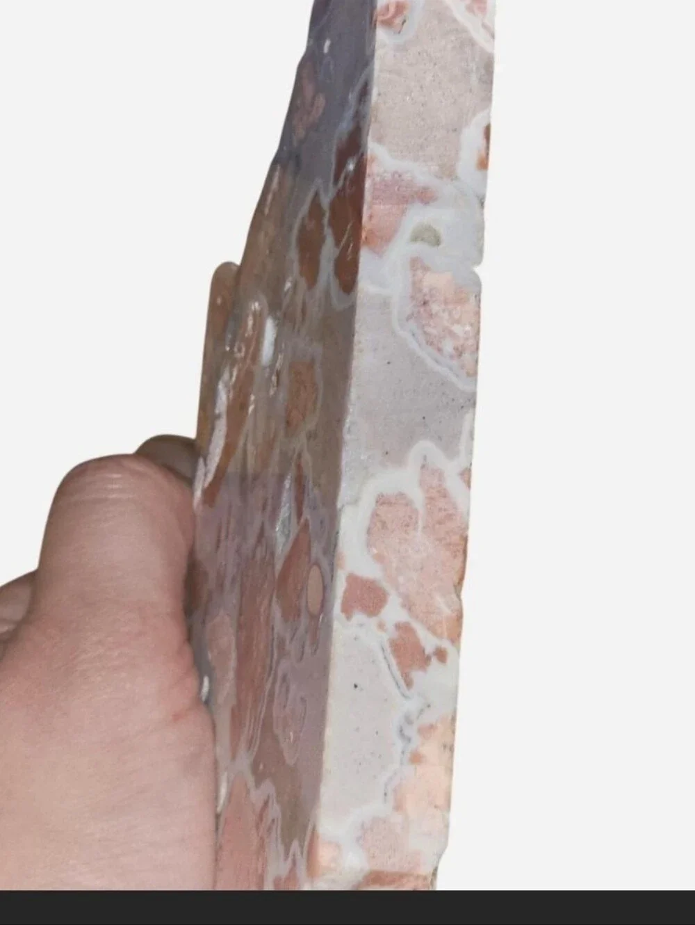 AAA Grade Pink Amethyst Chalcedony Flower Agate Statement Crystal Slab STUNNING